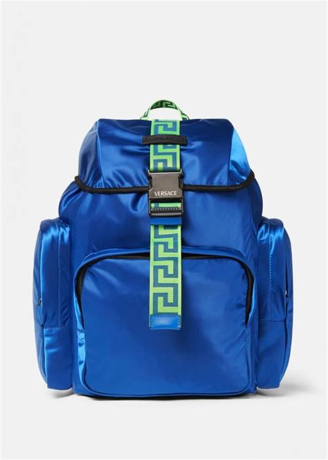 Zaini Versace in Sintetico Blu 